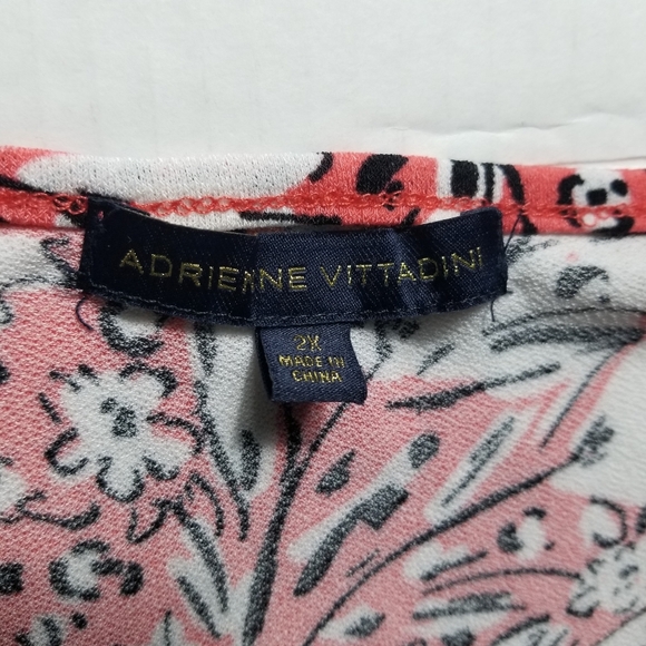 ADRIENNE VITTADINI WOMEN'S BLOUSE SIZE 2X - Picture 3 of 11